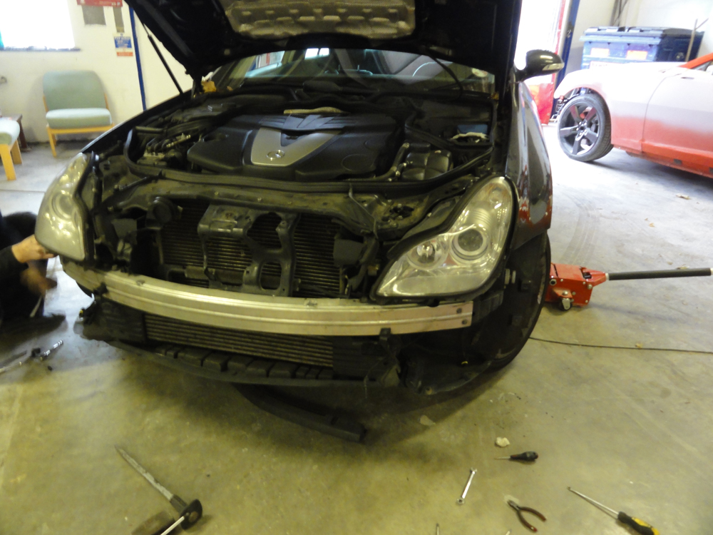 Mercedes car body repair #5