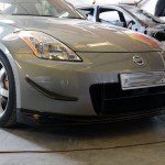 350z nismo front bumper cannards