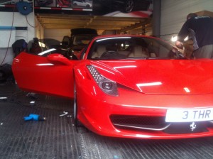 ferrari window tining in london