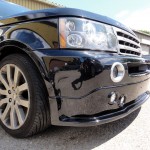 range rover front bumper installation at rt performance in london